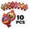 Miraculous Ladybug 8Pc Party Blow Outs Blower Cat Nior Kids Favors Bag Gifts